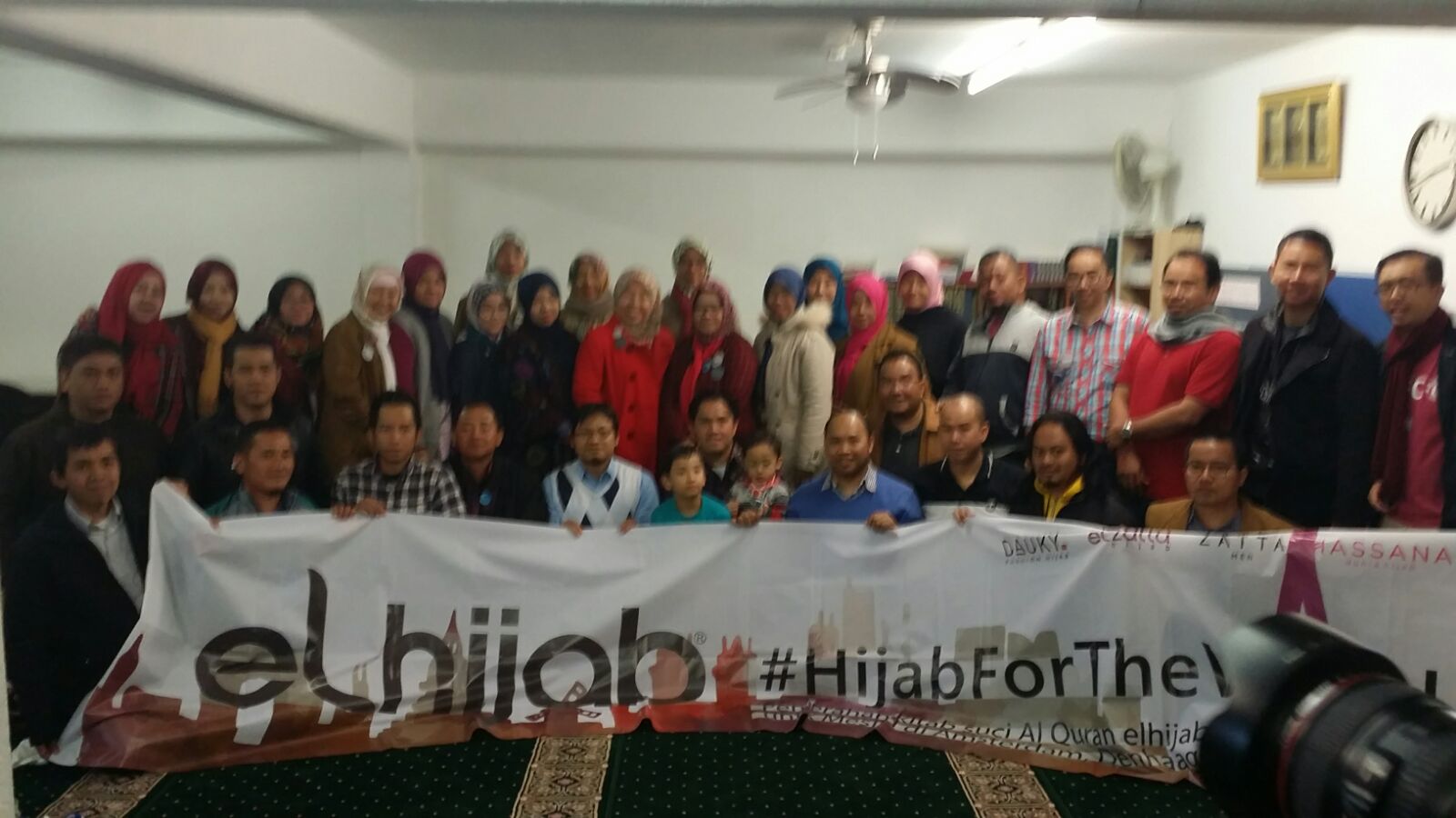 Kunjungan El Hijab dan Bantuan untuk SGB