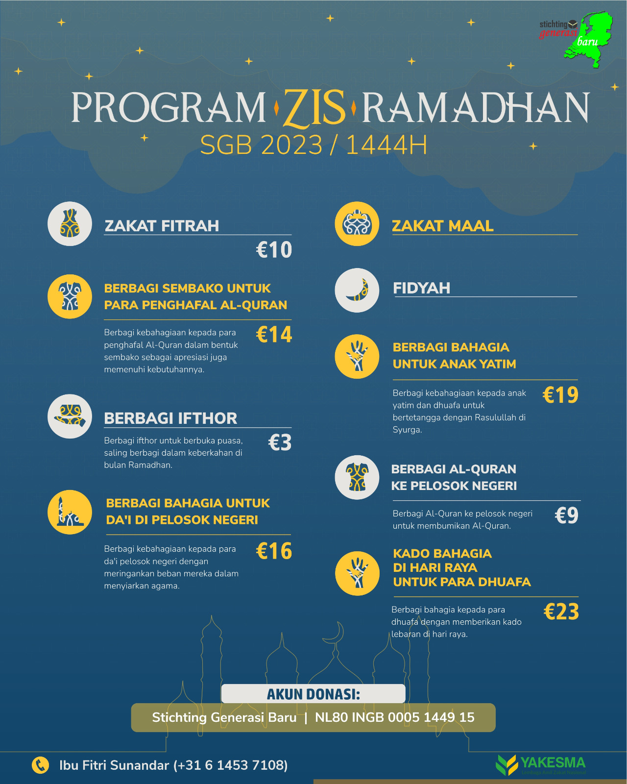 Program ZIS Ramadhan 2023 / 1444H